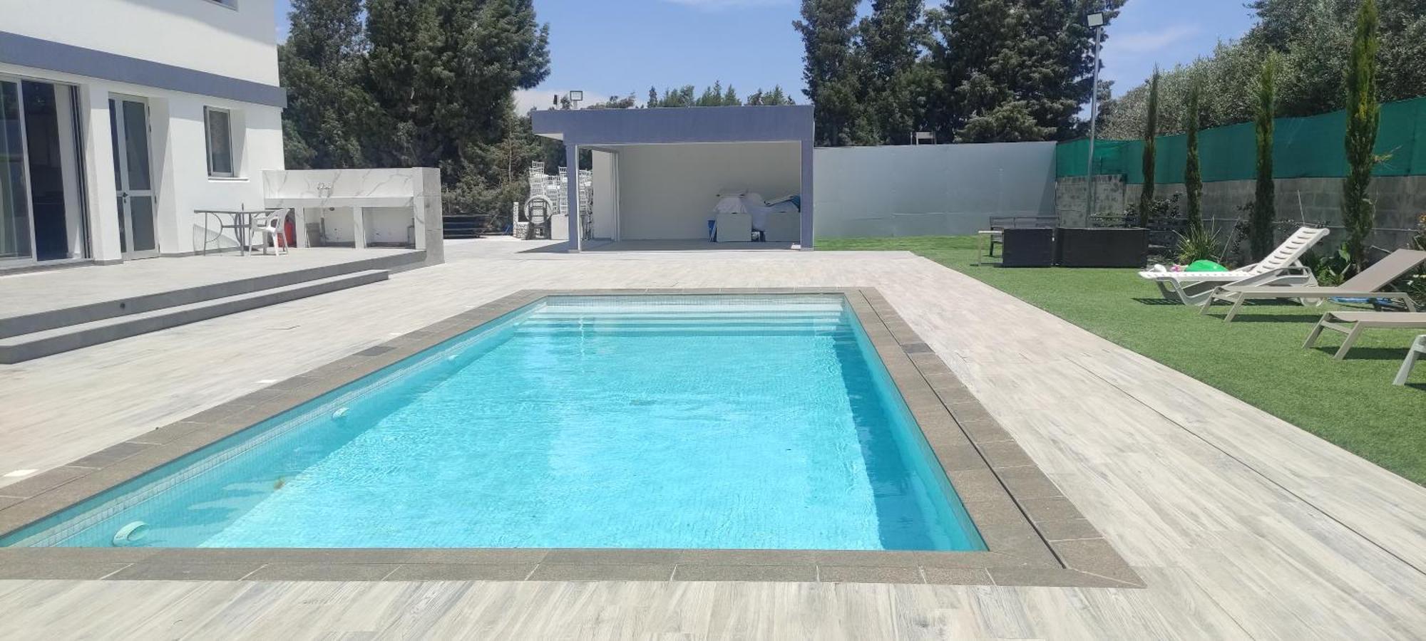 Kiti Village Villa, Cyprus, Salt-Water Pool, 6 Bedrooms, Larnaca エクステリア 写真